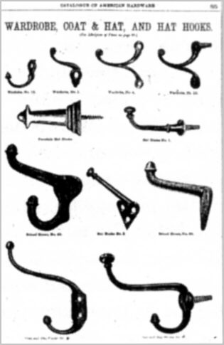 Illustration 14C, Examples of Hooks, Russell and Erwin Manufacturing Co.